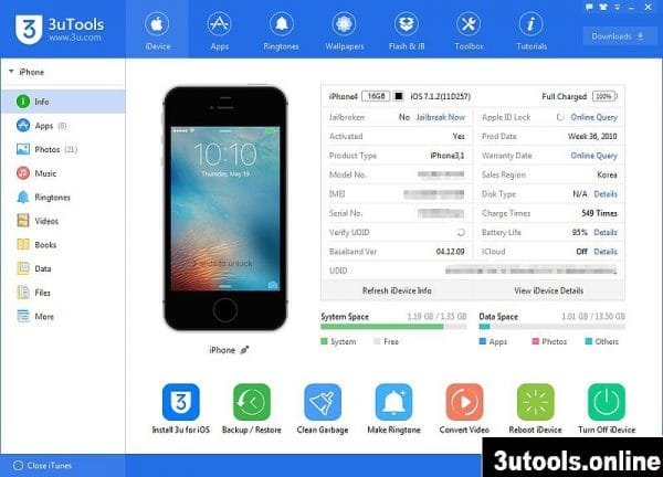3uTools download the new for android